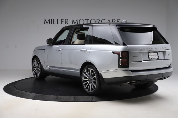 Used 2019 Land Rover Range Rover Supercharged LWB for sale Sold at Rolls-Royce Motor Cars Greenwich in Greenwich CT 06830 5