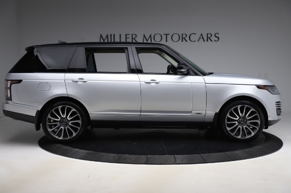 Used 2019 Land Rover Range Rover Supercharged LWB for sale Sold at Rolls-Royce Motor Cars Greenwich in Greenwich CT 06830 9