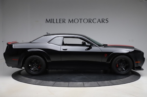 Used 2018 Dodge Challenger SRT Demon for sale Sold at Rolls-Royce Motor Cars Greenwich in Greenwich CT 06830 9