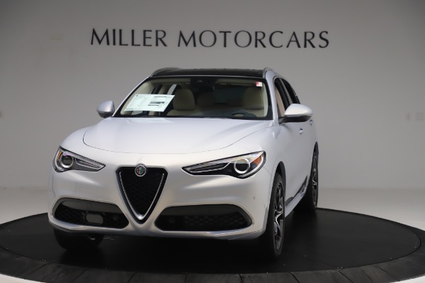 New 2020 Alfa Romeo Stelvio Ti Lusso Q4 for sale Sold at Rolls-Royce Motor Cars Greenwich in Greenwich CT 06830 1