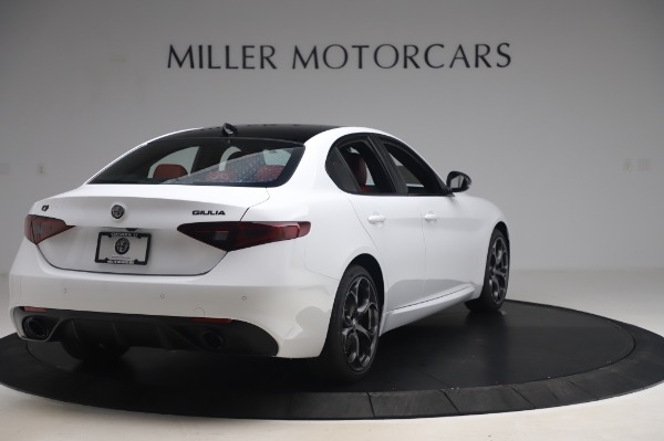 New 2020 Alfa Romeo Giulia Ti Sport Q4 for sale Sold at Rolls-Royce Motor Cars Greenwich in Greenwich CT 06830 7