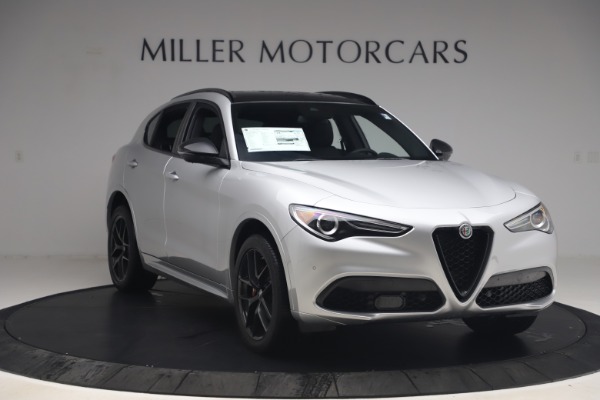 New 2020 Alfa Romeo Stelvio Ti Sport Q4 for sale Sold at Rolls-Royce Motor Cars Greenwich in Greenwich CT 06830 11