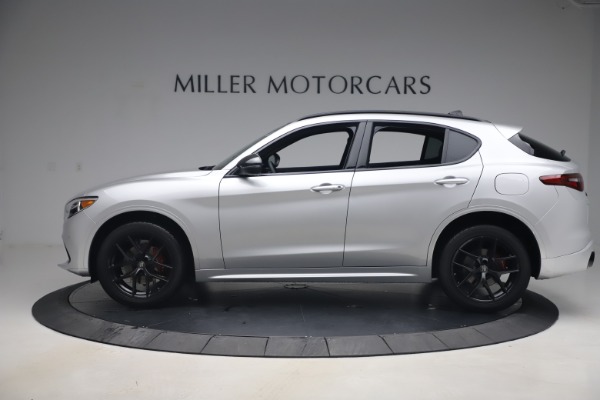 New 2020 Alfa Romeo Stelvio Ti Sport Q4 for sale Sold at Rolls-Royce Motor Cars Greenwich in Greenwich CT 06830 3