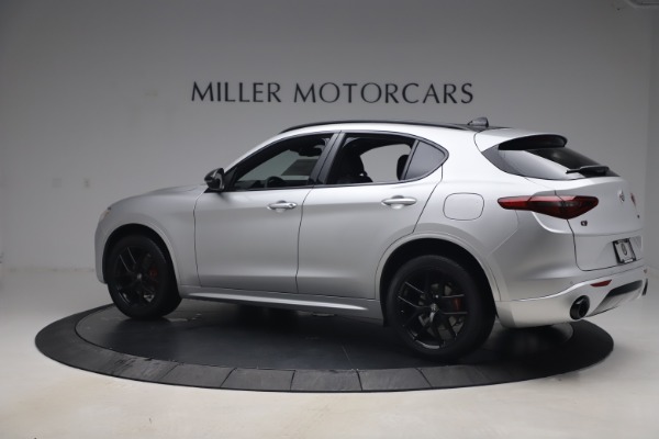 New 2020 Alfa Romeo Stelvio Ti Sport Q4 for sale Sold at Rolls-Royce Motor Cars Greenwich in Greenwich CT 06830 4