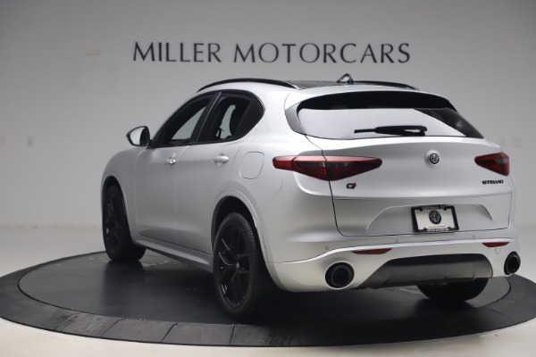 New 2020 Alfa Romeo Stelvio Ti Sport Q4 for sale Sold at Rolls-Royce Motor Cars Greenwich in Greenwich CT 06830 5