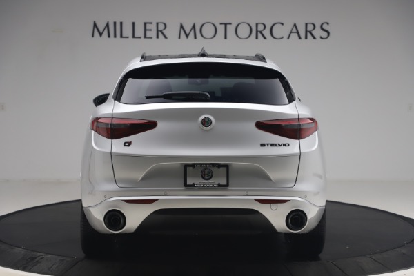 New 2020 Alfa Romeo Stelvio Ti Sport Q4 for sale Sold at Rolls-Royce Motor Cars Greenwich in Greenwich CT 06830 6