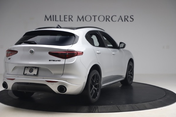 New 2020 Alfa Romeo Stelvio Ti Sport Q4 for sale Sold at Rolls-Royce Motor Cars Greenwich in Greenwich CT 06830 7