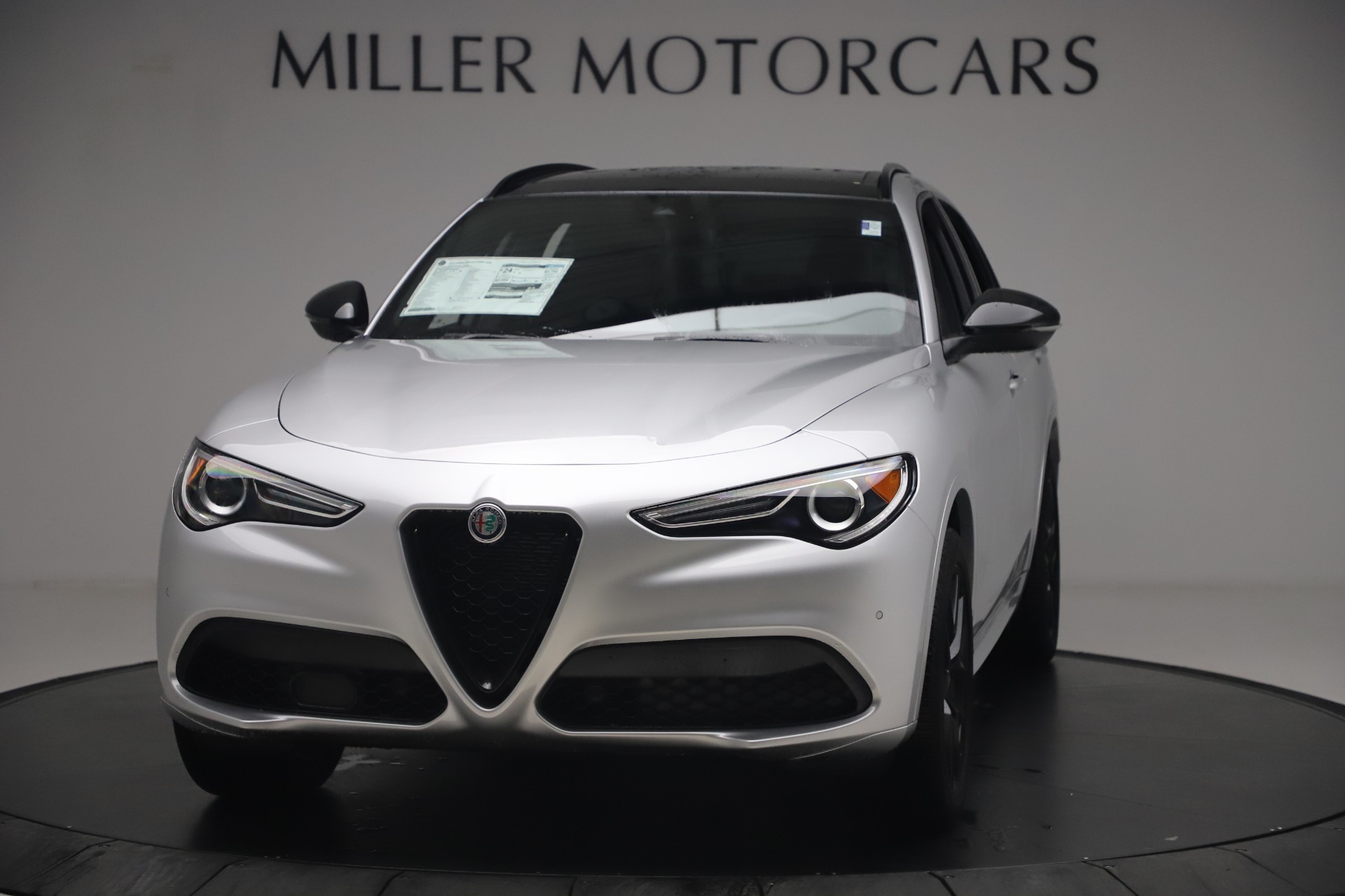 New 2020 Alfa Romeo Stelvio Ti Sport Q4 for sale Sold at Rolls-Royce Motor Cars Greenwich in Greenwich CT 06830 1