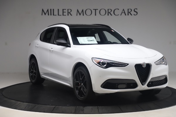 New 2020 Alfa Romeo Stelvio Ti Sport Q4 for sale Sold at Rolls-Royce Motor Cars Greenwich in Greenwich CT 06830 11