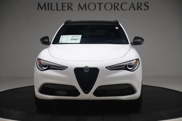 New 2020 Alfa Romeo Stelvio Ti Sport Q4 for sale Sold at Rolls-Royce Motor Cars Greenwich in Greenwich CT 06830 12