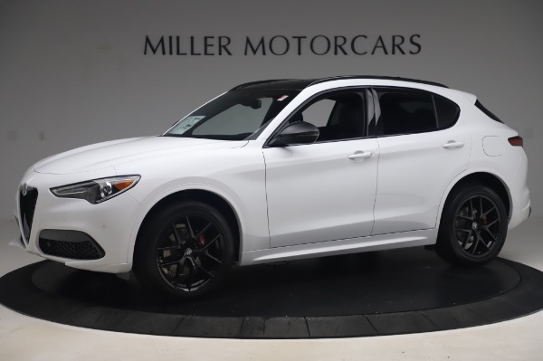 New 2020 Alfa Romeo Stelvio Ti Sport Q4 for sale Sold at Rolls-Royce Motor Cars Greenwich in Greenwich CT 06830 2