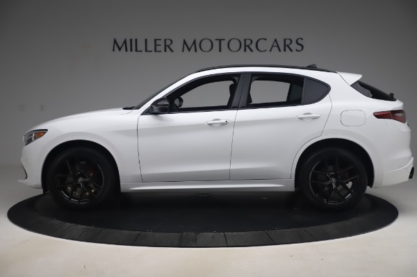 New 2020 Alfa Romeo Stelvio Ti Sport Q4 for sale Sold at Rolls-Royce Motor Cars Greenwich in Greenwich CT 06830 3