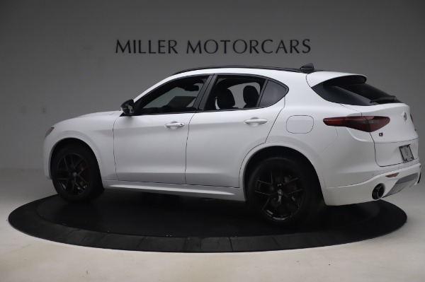 New 2020 Alfa Romeo Stelvio Ti Sport Q4 for sale Sold at Rolls-Royce Motor Cars Greenwich in Greenwich CT 06830 4