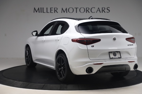 New 2020 Alfa Romeo Stelvio Ti Sport Q4 for sale Sold at Rolls-Royce Motor Cars Greenwich in Greenwich CT 06830 5