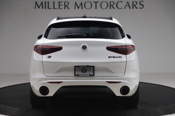 New 2020 Alfa Romeo Stelvio Ti Sport Q4 for sale Sold at Rolls-Royce Motor Cars Greenwich in Greenwich CT 06830 6