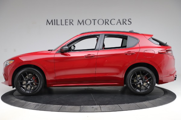 New 2020 Alfa Romeo Stelvio Ti Sport Q4 for sale Sold at Rolls-Royce Motor Cars Greenwich in Greenwich CT 06830 2