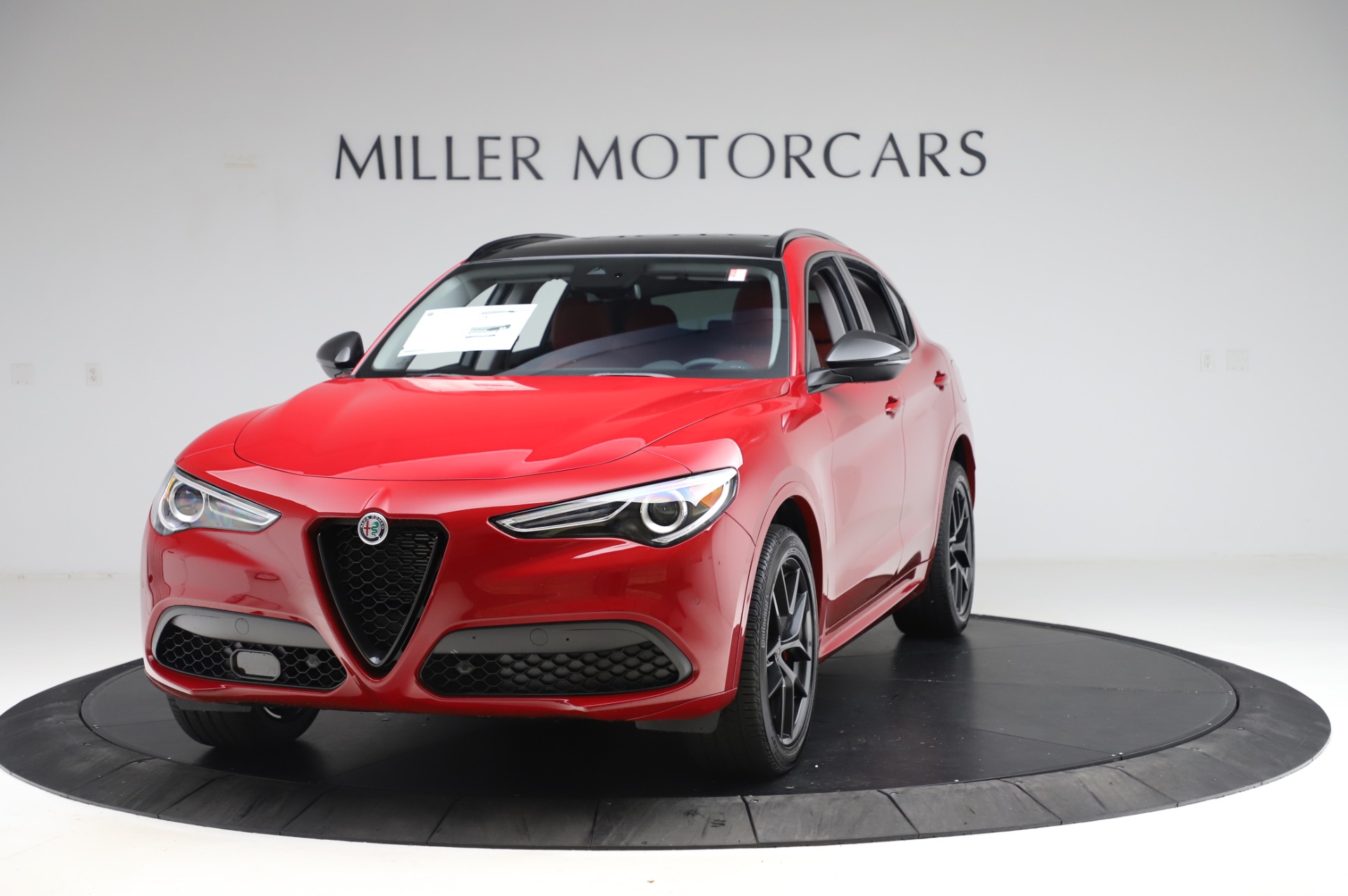 New 2020 Alfa Romeo Stelvio Ti Sport Q4 for sale Sold at Rolls-Royce Motor Cars Greenwich in Greenwich CT 06830 1