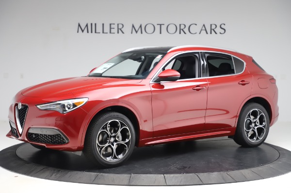 New 2020 Alfa Romeo Stelvio Ti Lusso Q4 for sale $56,495 at Rolls-Royce Motor Cars Greenwich in Greenwich CT 06830 2