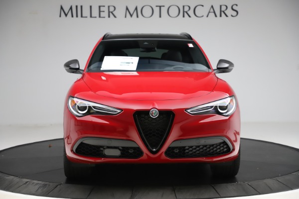 New 2020 Alfa Romeo Stelvio Ti Sport Carbon Q4 for sale Sold at Rolls-Royce Motor Cars Greenwich in Greenwich CT 06830 12