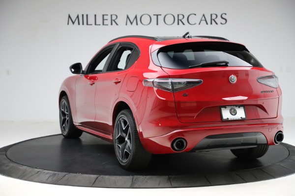 New 2020 Alfa Romeo Stelvio Ti Sport Carbon Q4 for sale Sold at Rolls-Royce Motor Cars Greenwich in Greenwich CT 06830 5