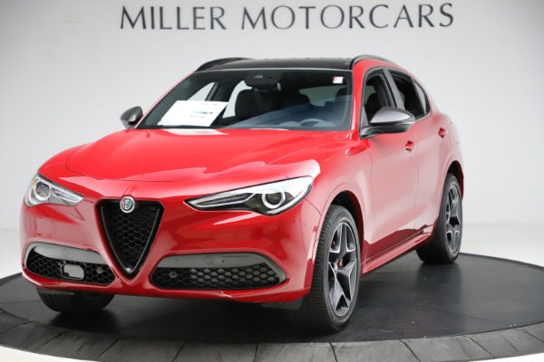 New 2020 Alfa Romeo Stelvio Ti Sport Carbon Q4 for sale Sold at Rolls-Royce Motor Cars Greenwich in Greenwich CT 06830 1