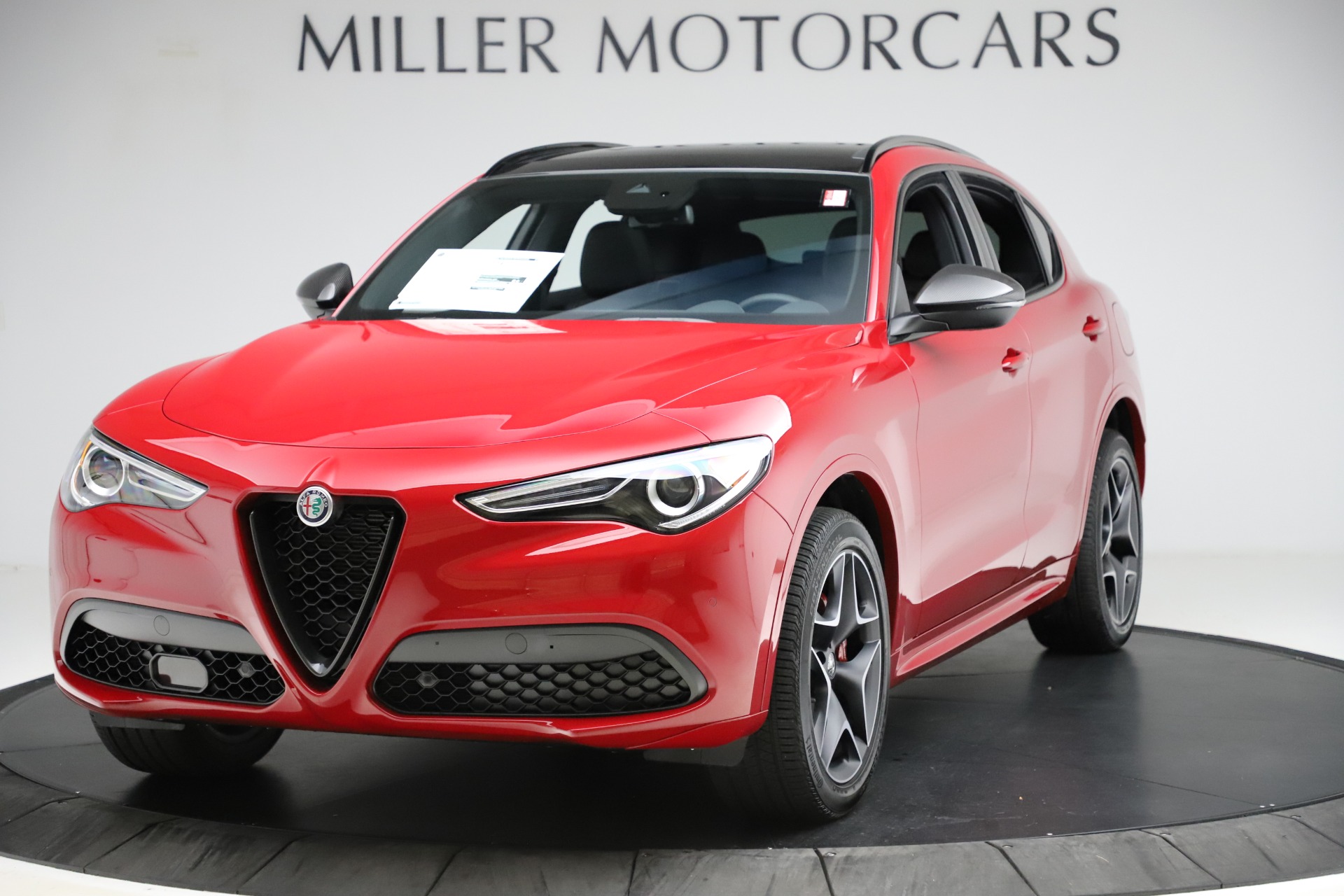 New 2020 Alfa Romeo Stelvio Ti Sport Carbon Q4 for sale Sold at Rolls-Royce Motor Cars Greenwich in Greenwich CT 06830 1