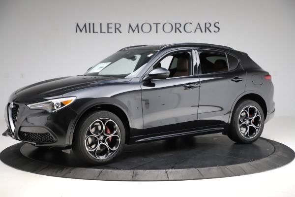 New 2020 Alfa Romeo Stelvio Ti Sport Q4 for sale Sold at Rolls-Royce Motor Cars Greenwich in Greenwich CT 06830 2