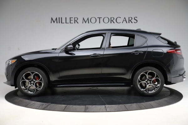 New 2020 Alfa Romeo Stelvio Ti Sport Q4 for sale Sold at Rolls-Royce Motor Cars Greenwich in Greenwich CT 06830 3