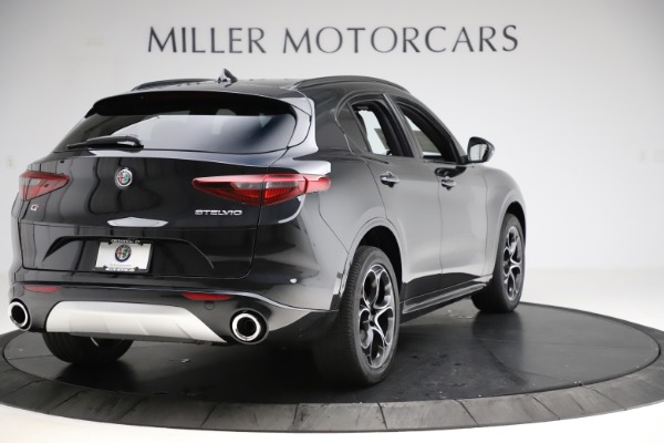 New 2020 Alfa Romeo Stelvio Ti Sport Q4 for sale Sold at Rolls-Royce Motor Cars Greenwich in Greenwich CT 06830 7