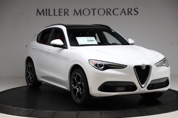 New 2020 Alfa Romeo Stelvio Ti Sport Q4 for sale Sold at Rolls-Royce Motor Cars Greenwich in Greenwich CT 06830 11