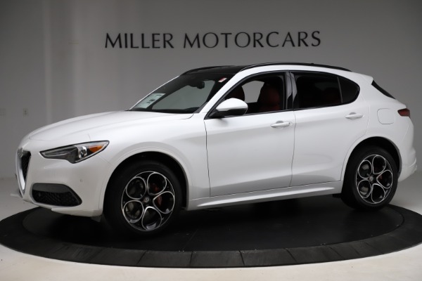 New 2020 Alfa Romeo Stelvio Ti Sport Q4 for sale Sold at Rolls-Royce Motor Cars Greenwich in Greenwich CT 06830 2