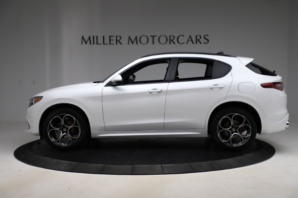 New 2020 Alfa Romeo Stelvio Ti Sport Q4 for sale Sold at Rolls-Royce Motor Cars Greenwich in Greenwich CT 06830 3