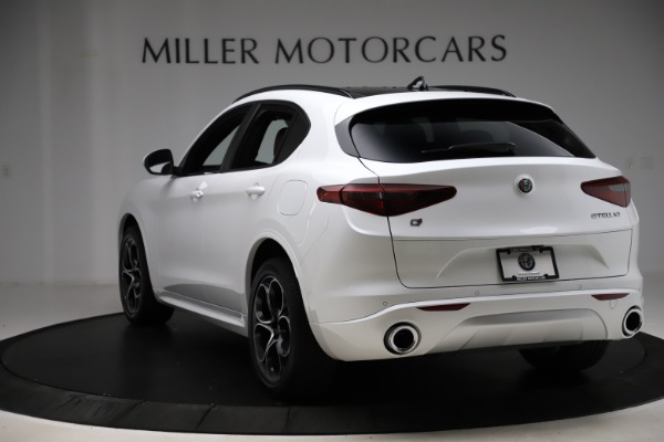 New 2020 Alfa Romeo Stelvio Ti Sport Q4 for sale Sold at Rolls-Royce Motor Cars Greenwich in Greenwich CT 06830 5