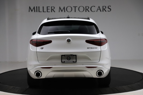 New 2020 Alfa Romeo Stelvio Ti Sport Q4 for sale Sold at Rolls-Royce Motor Cars Greenwich in Greenwich CT 06830 6