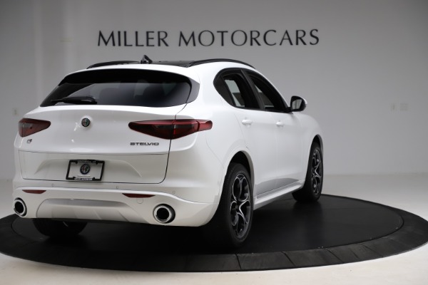 New 2020 Alfa Romeo Stelvio Ti Sport Q4 for sale Sold at Rolls-Royce Motor Cars Greenwich in Greenwich CT 06830 7