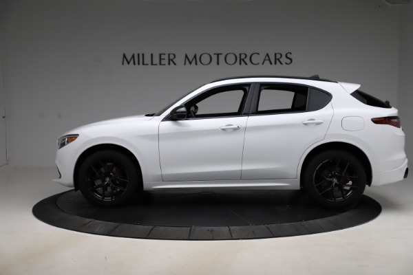 New 2020 Alfa Romeo Stelvio Ti Sport Q4 for sale Sold at Rolls-Royce Motor Cars Greenwich in Greenwich CT 06830 3