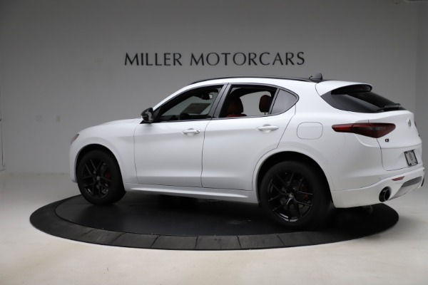 New 2020 Alfa Romeo Stelvio Ti Sport Q4 for sale Sold at Rolls-Royce Motor Cars Greenwich in Greenwich CT 06830 4