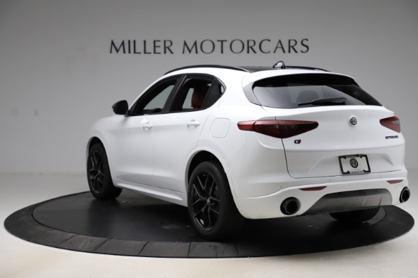 New 2020 Alfa Romeo Stelvio Ti Sport Q4 for sale Sold at Rolls-Royce Motor Cars Greenwich in Greenwich CT 06830 5