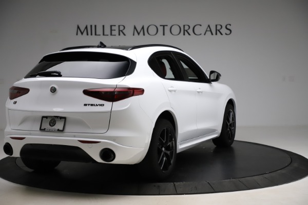 New 2020 Alfa Romeo Stelvio Ti Sport Q4 for sale Sold at Rolls-Royce Motor Cars Greenwich in Greenwich CT 06830 7