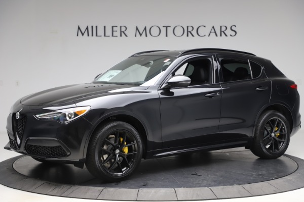 New 2020 Alfa Romeo Stelvio Ti Sport Q4 for sale Sold at Rolls-Royce Motor Cars Greenwich in Greenwich CT 06830 2