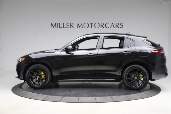New 2020 Alfa Romeo Stelvio Ti Sport Q4 for sale Sold at Rolls-Royce Motor Cars Greenwich in Greenwich CT 06830 3