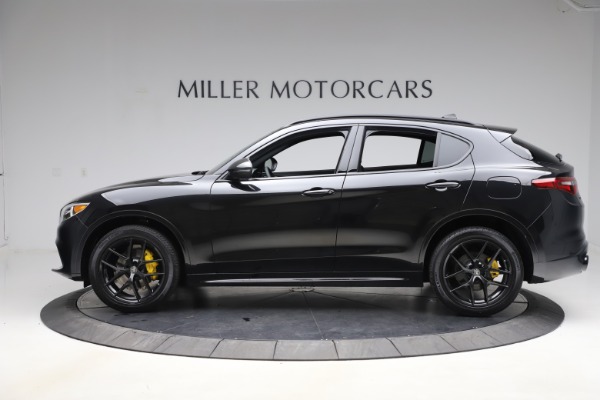 New 2020 Alfa Romeo Stelvio Ti Sport Q4 for sale Sold at Rolls-Royce Motor Cars Greenwich in Greenwich CT 06830 3