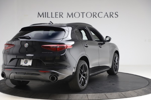 New 2020 Alfa Romeo Stelvio Ti Sport Q4 for sale Sold at Rolls-Royce Motor Cars Greenwich in Greenwich CT 06830 7