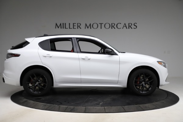 New 2021 Alfa Romeo Stelvio Ti Sport Q4 for sale Sold at Rolls-Royce Motor Cars Greenwich in Greenwich CT 06830 9