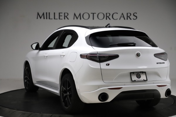 New 2021 Alfa Romeo Stelvio Ti Sport Q4 for sale Sold at Rolls-Royce Motor Cars Greenwich in Greenwich CT 06830 5