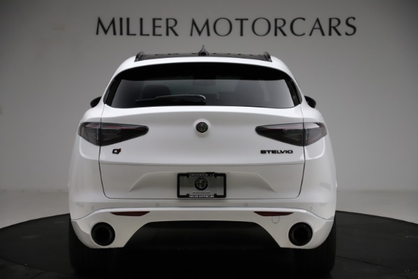 New 2021 Alfa Romeo Stelvio Ti Sport Q4 for sale Sold at Rolls-Royce Motor Cars Greenwich in Greenwich CT 06830 6