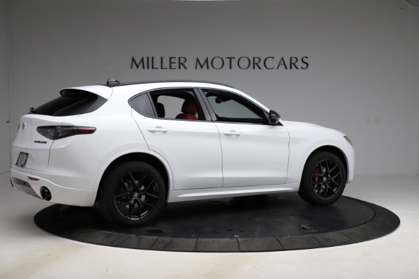 New 2021 Alfa Romeo Stelvio Ti Sport Q4 for sale Sold at Rolls-Royce Motor Cars Greenwich in Greenwich CT 06830 8