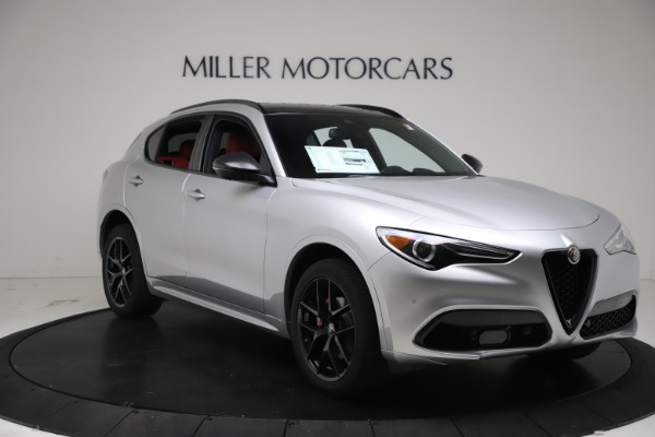 New 2021 Alfa Romeo Stelvio Ti Sport Q4 for sale Sold at Rolls-Royce Motor Cars Greenwich in Greenwich CT 06830 11