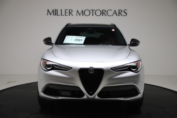 New 2021 Alfa Romeo Stelvio Ti Sport Q4 for sale Sold at Rolls-Royce Motor Cars Greenwich in Greenwich CT 06830 12