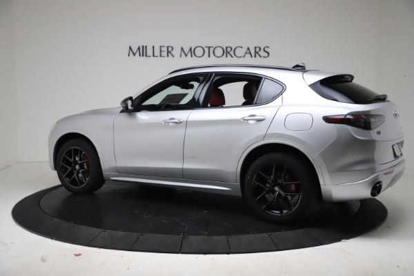 New 2021 Alfa Romeo Stelvio Ti Sport Q4 for sale Sold at Rolls-Royce Motor Cars Greenwich in Greenwich CT 06830 4